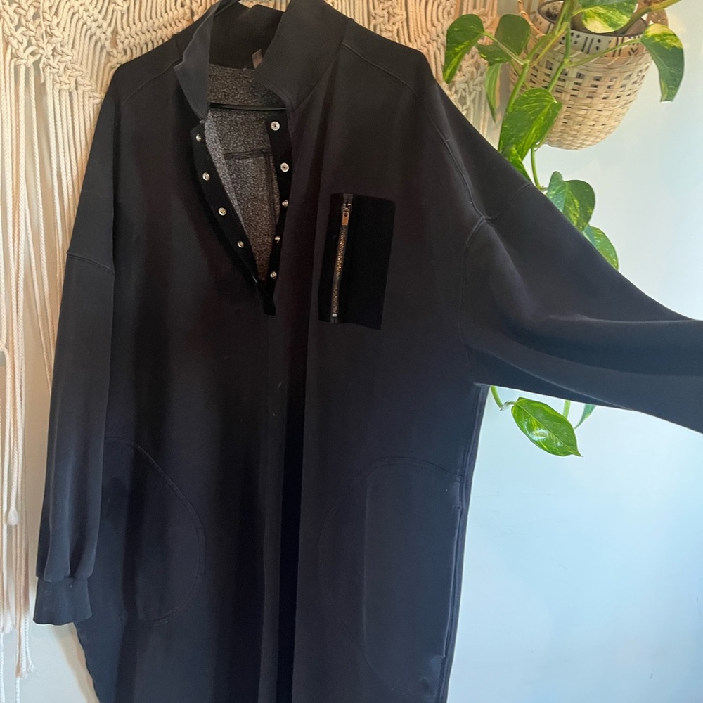 Free People Black Midi Dress